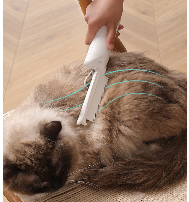 Pet Groomer Pet Hair Removal Brush Cat Grooming Brush Dog Cat Massage Epilator To Remove Floating Hair Cat Hair Dog Pet Supplies - ShopSphere360.shop